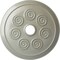 Ekena Millwork Spiral Ceiling Medallion (Fits Canopies up to 4"), Hand-Painted Flash Copper, 25 1/4"OD x 4"ID x 2"P CM25SPFCS - alternate 1